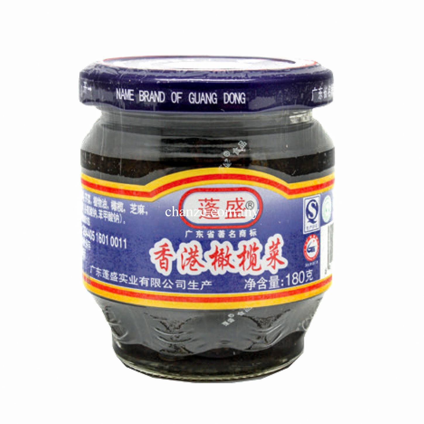 蓬盛] 乌橄榄菜Olive Vegetables 180gm